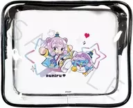A. The usual cute Pueru and the cute Pueru clear pouch of the old style "Pueru wa Cute Slime"