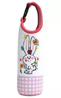Rabbit (Pink) PET Bottle Cover 600 "Mizumori Ato"