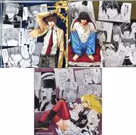 Conjunto de 3 tipos de blocos acrílicos "DMM Loteria Original" Death Note "Prêmio B