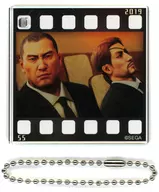 Goro Majima & Taiga Saejima (2019) film style acrylic charm "Sega Lucky KUJI 『 YAKUZA 』 Majima Goro History" D Prize