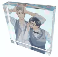 Isaku Natsume illustration acrylic block "Amber color paradox"