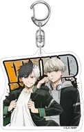 Haruka Sakura & Ren Kaji Acrylic Key Holder "WIND BREAKER"