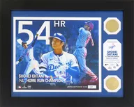 大穀翔平#17(洛杉磯道奇隊)2024 NL本壘王紀念雙硬幣照片薄荷郵局網店限定