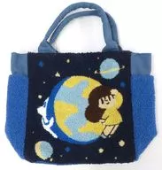 Maman-chan (blue) tote bag "Maman-chan ×niko and. 3rd edition"