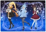 [New] 02. Collective Design (Winter Wear Ver.) Drawing Illustration Acrylic Art Stand (A5 Size) "KonoSuba: God's Blessing on this Wonderful World! 3"