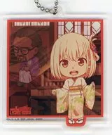 Nishikigi Senzoku & Mica Acrylic Charm Mini Character Irarete Shounzu "Ichiban KUJI spider lily Recoil 3rd" H prize