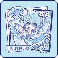 Ice Weaved Lamb Hand Towel "Blue Rock 2nd Period"