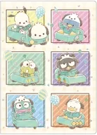 02.集合デザイン(グラフアートイラスト) プレミアムポストカードホルダー 「はぴだんぶい」