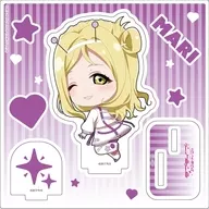 [New] 08. Mari Obara (Mini Character illustration) Acrylic Stand Plate Space Ver. "Love Live! Sunshine!"