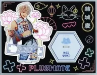 Yuki Kei AGF2024 Painted Acrylic Stand ~ NEON + TOWN ~ "PLUSMATE"