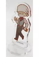 "Kyuketsuki Sugu Shinu 2 Acrylic Petchin Stand 12. Retro Art Illustration" I Love Baseball Fist