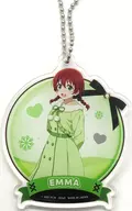 Emma Verde Acrylic Key Chain "Sega Lucky KUJI Online Love Live! Nijigasaki Gakuen School idol Club" C-9 Prize