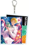 11. Satan (official illustration) Decaacrylic key holder "Obey Me! Nightbringer"