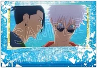 B. Satoru Gojo & Natsu Aburaketsu Acrylic stand that can be decorated diagonally Vol. 3 "Jujutsu Kaisen"