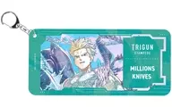 ミリオンズ・ナイヴズ Ani-Art 第2弾 オーロラチケットホルダー 「TRIGUN STAMPEDE」