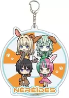 09.Nereidesケモミミver.(ミニキャライラスト) デカアクリルキーホルダー 「ドルフィンウェーブ」