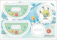 10.けろけろけろっぴ(グラフアートイラスト) ゆらゆらアクリルスタンド 「はぴだんぶい」