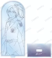 [New] Zoë Hange Drawn BIG Acrylic Stand Winter Walk / Line Drawing Ver. "Attack on Titan"