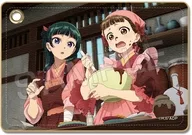 デザイン05(猫猫＆小蘭) レザーパスケース Ver.2 「薬屋のひとりごと」