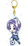 Reo Mikage Deformed Ani-Art 2nd BIG acrylic key holder "Blue Rock"