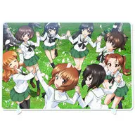 B. Gathering (tying) BIG acrylic board "GIRLS & PANZER Final Chapter"