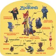 集合 マウスパッド ディズニーキャラクター相関図 「ズートピア 」