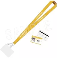[New] Yagyu Hiroshi neck strap & ID card "Shin Tennis-no Oji-sama"