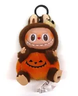 LABUBU＆TYCOCO おすわりパンプキン ぬいぐるみペンダント 「POPMARTシリーズ ハッピー ハロウィン パーティー シリーズ」
