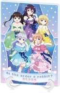 [New] 01. Assembly (Snow Fairy Ver.) Illustration Acrylic Art Stand (A5 size) "Is the Order a Rabbit? BLOOM"