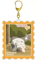 16 : 00 Nyanko-sensei (Nyanko-sensei 1 day ver.) Illustration BIG Acrylic Key Holder "Natsume's BOOK of FRIENDS"