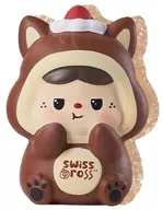Cacao Squirrel roll 「BAOBAOの四季スイーツ工房シリーズ トレーディングスクイーズ」