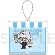 01. Satoru Gojo × Cinnamoroll Shaka Shaka Acrylic Key Holder "Jujutsu Kaisen Kaedama ・ Tamaori × Sanrio Character Cters"