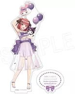 中野二乃 アクリルフィギュアスタンド バルーン＆リボンver. 「五等分の花嫁＊×マイメロディ＆クロミ」
