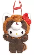 Hello Kitty (Ailurus fulgens) Banzai Series Peluche Neck Porches "Sanrio Character Stars"