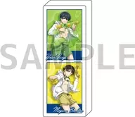 [Nuevo] Kiseichi & Hachiraku mawari (Diseño A) Traje de baño ver. (Ilustración dibujada) Botella de colección "Blue Rock"