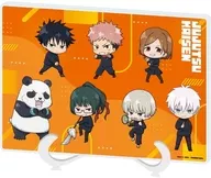 [新品]01.設計A(Q版插圖)壓剋力Art Stand(A5尺寸)[咒術迴戰>