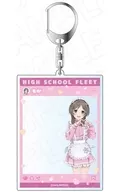知名もえか(晴風カフェver.) SNS風アクリルキーホルダー 「劇場版 ハイスクール・フリート」