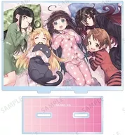 [新品] 集合(パジャマ) 原作イラスト BIGアクリルスタンド ver.D 「りゅうおうのおしごと!」