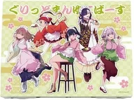 [新品] 05.集合デザイン 和菓子ver.(描き下ろしイラスト) キャンバスボード 「グリッドマンユニバース」