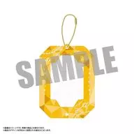 3.イエロー amieオリジナル ジュエリーアクリルフレーム 宝石ver.