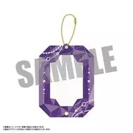 6.パープル amieオリジナル ジュエリーアクリルフレーム 宝石ver.
