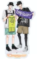 [新品] 01.かもがわ圭先生(描き下ろしイラスト) アクリルスタンド 「社会人カップルのSummer Vacation BLフェア」