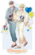 [新品] 01.佐々木ありこ先生(描き下ろしイラスト) アクリルスタンド 「社会人カップルのSummer Vacation BLフェア」