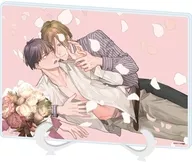 [新品] 01.小丸オイコ先生(公式イラスト) アクリルアートボード(A5サイズ) 「社会人カップルのSummer Vacation BLフェア」