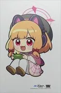 才羽モモイ ミニキャラスタンドパネル 秋服ver. 「ブルーアーカイブ×SMILE BASE CAFE ～Autumn Code～」