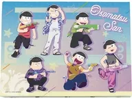 01.6つ子 ウォーターフェスver.(描き下ろしイラスト) キャンバスボード 「おそ松さん」