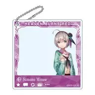 [新品] 水瀬すもも SNSぽいアクリルキーホルダー 「ヘブンバーンズレッド」