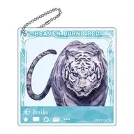 [新品] ビャッコ SNSぽいアクリルキーホルダー 「ヘブンバーンズレッド」