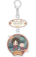 [新品] 09.坂本辰馬×みんなのたあ坊(コラボイラスト) 連結アクリルキーホルダー 「銀魂×サンリオキャラクターズ」