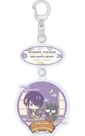 [新品] 10.高杉晋助×バッドばつ丸(コラボイラスト) 連結アクリルキーホルダー 「銀魂×サンリオキャラクターズ」